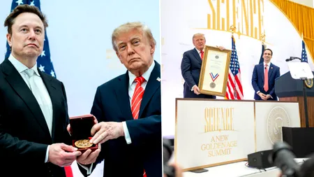Elon Musk și titanii din Silicon Valley, decorați de Donald Trump cu Medalia Națională pentru Știință