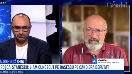 VIDEO | Sorin Roșca Stănescu, despre prietenia cu Traian Băsescu: „L-am cunoscut când era deputat. Am insistat să se întoarcă în politică, că lucra la fabrica de înghețată a fratelui său”