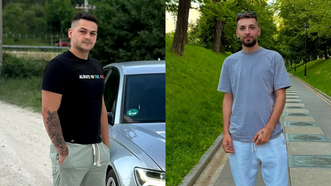 Ți se frânge sufletul! Eduard și George au murit arși de vii în mașină, într-un accident teribil. Tinerii fugeau de Poliție