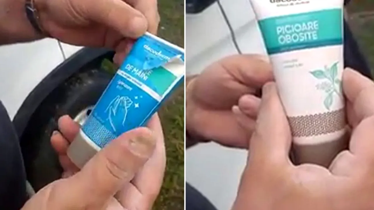 „Eu cu ce mă dezinfectez?”: Dezinfectant de mâini, ambalat în tuburi de cremă pentru picioare / Explicațiile producătorului - FOTO / VIDEO