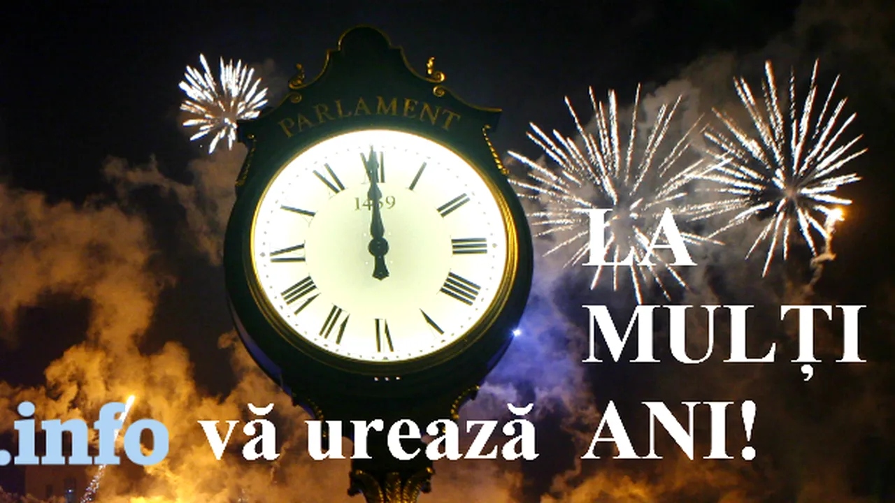 LA MULȚI ANI și UN AN NOU FERICIT cititorilor Gândul!