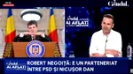 Robert Negoiță susține ca PSD are un parteneriat cu Nicușor Dan și că există o prietenie între Grindeanu și președinte