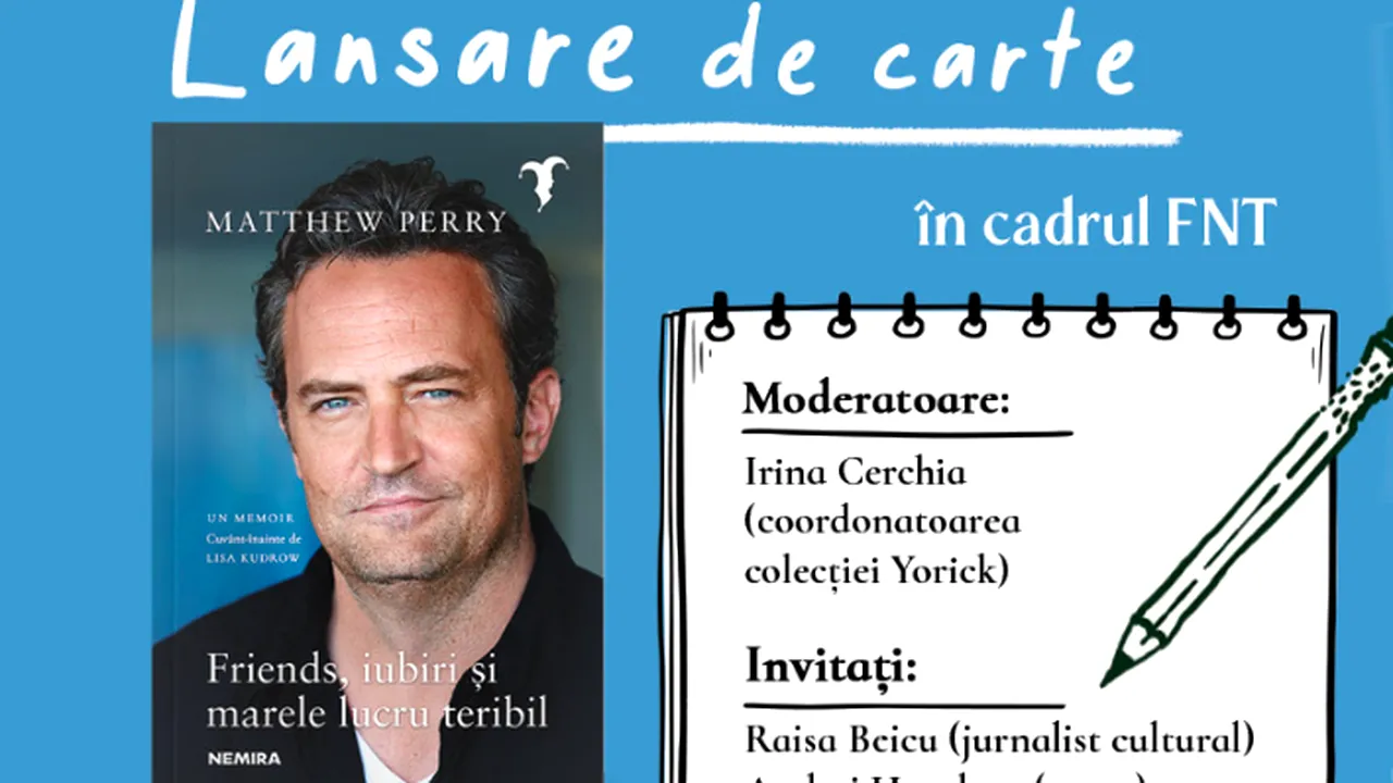 Cartea „Friends, iubiri și marele lucru teribil