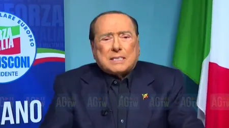 Silvio Berlusconi, mesaj din salonul de spital la congresul partidului Forza Italia: 