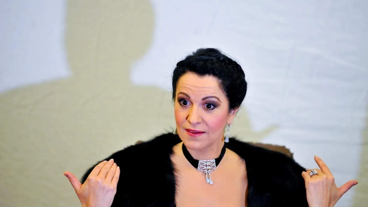 Angela Gheorghiu a fost invitată să cânte la Kremlin, pe 16 decembrie