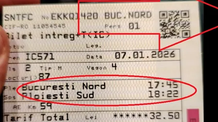 La ora 17:45, Bianca a luat trenul din București și trebuia să ajungă în Ploiești în 37 de minute. Câte ore a durat călătoria, de fapt