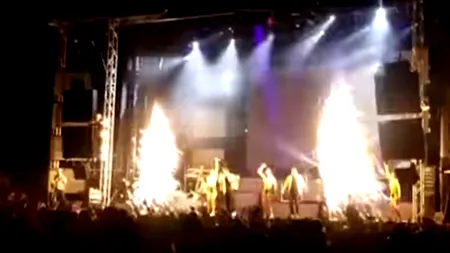 O cântăreață a murit în mijlocul reprezentanției în urma unui accident pirotehnic - VIDEO