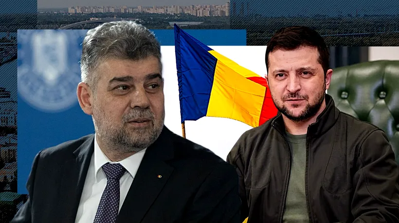 SURSE | Volodimir Zelenski ar urma să vină în România, pe 10 octombrie/ Marcel Ciolacu merge la Kiev luna aceasta