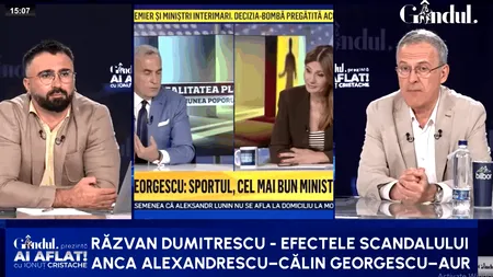 Răzvan Dumitrescu decodifică scandalul din tabăra suveraniștilor. Ce a transmis printre rânduri Călin Georgescu