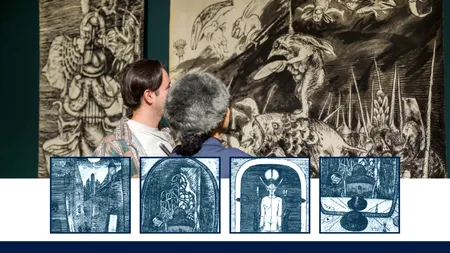 Ediția ilustrată a romanului „Golem” va fi lansată pe 28 ianuarie la MNAC, urmată de un tur ghidat, în prezența pictorului Ștefan Câlția