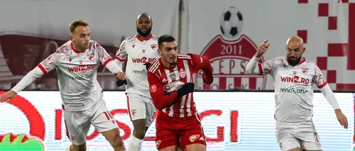 Dinamo, al 12-lea MECI consecutiv în care nu câștigă în Superliga! Roș-albii acuză arbitrajul