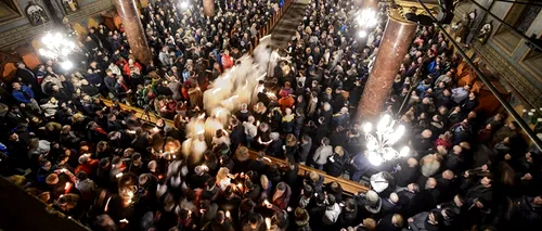 Sute de mii de credincioși catolici din România au participat la slujba Învierii