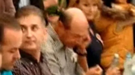 Traian Băsescu, huiduit în timpul serbărilor de la Țebea