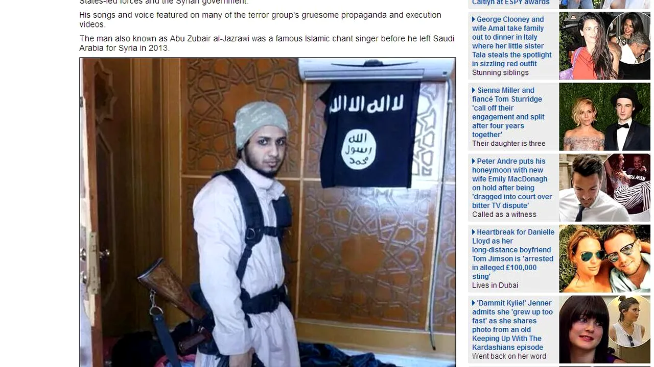 Compozitorul imnurilor grupării teroriste ISIS a fost ucis de o dronă în Siria