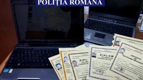 Percheziții la Constanța într-un dosar cu diplome de Bac și certificate de calificare profesională false. Cum acționau suspecții