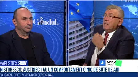 VIDEO Nistorescu: „Comportamentul cinic al austriecilor față de România este de sute de ani, dar de data aceasta cred că au fost păpușați”