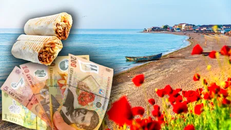 Ireal! Cât a plătit un turist pentru o shaorma și o bere, în Vama Veche, de 1 Mai