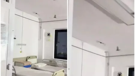 Lilieci FILMAȚI în secția de pediatrie a Spitalului Municipal din Oltenița: 