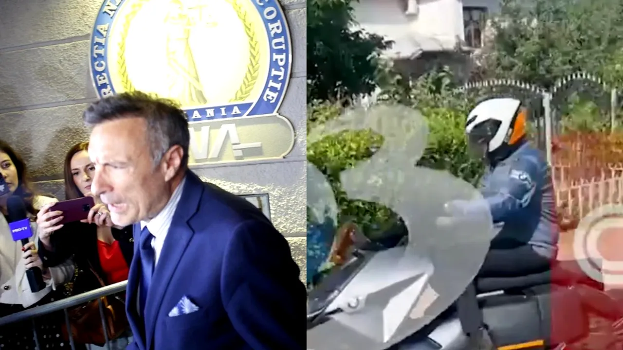 Florian Coldea, pe motocicletă, la Secția de Poliție. Fostul șef SRI a CONTESTAT măsura controlului judiciar