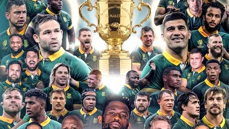 Africa de Sud a câştigat pentru a patra oară Cupa Mondială de RUGBY! E prima din istorie care reușește o asemenea performanță