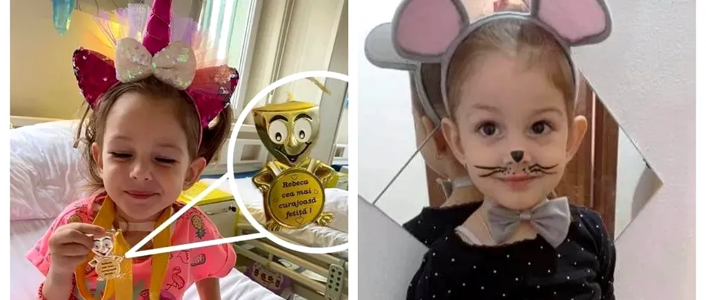 Rebeca a fost diagnosticată cu o formă rară de cancer. Fetița de trei ani are nevoie urgent de tratament: „O boală nedreaptă a lovit trupul ei plăpând”