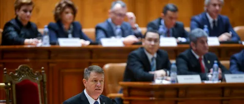 Iohannis: Un Parlament tolerant cu corupții nu se va bucura niciodată de respect
