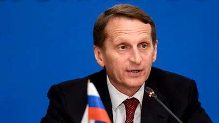 Narîșkin: Respectăm alegerea României privind scutul, dar nu cred că este alegerea românilor