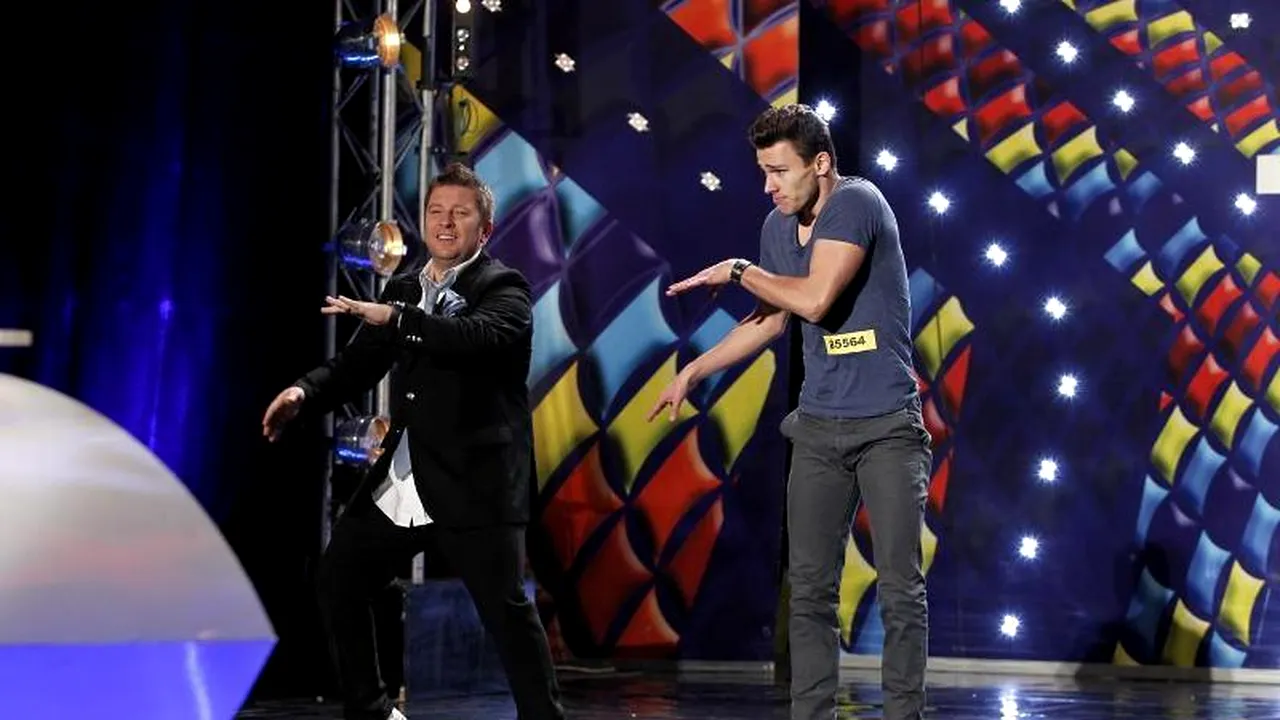 ROMÂNII AU TALENT, SEZONUL 3. Momentul care a amuzat juriul. De ce a urcat Pavel Bartoș pe scenă