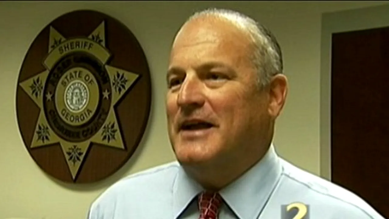 Fotografia care ar putea distruge cariera unui șerif din SUA