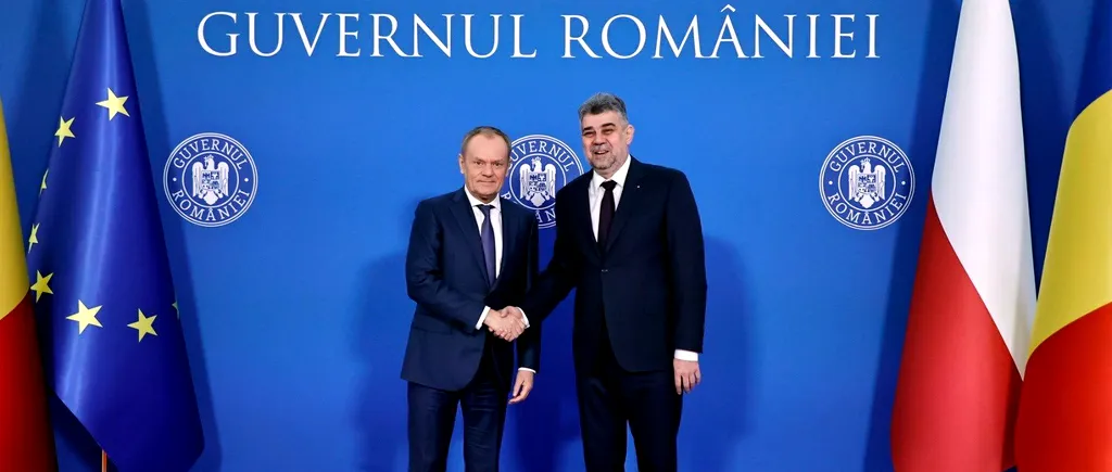 Marcel Ciolacu, întâlnire cu Donald Tusk / „România şi Polonia sunt ferm angajate în a condamna atacul ilegal al Federaţiei Ruse împotriva Ucrainei”
