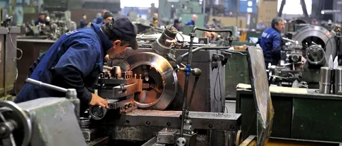 Cu cât a crescut producția industrială în primul semestru al anului 2012