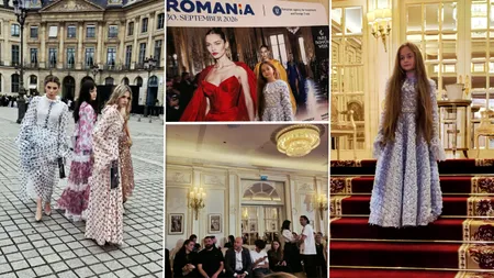 Cel mai tânăr manechin de la Paris Fashion Week este o argeşeancă de 8 ani. A prezentat haine pentru creatoarea Clara Rotescu