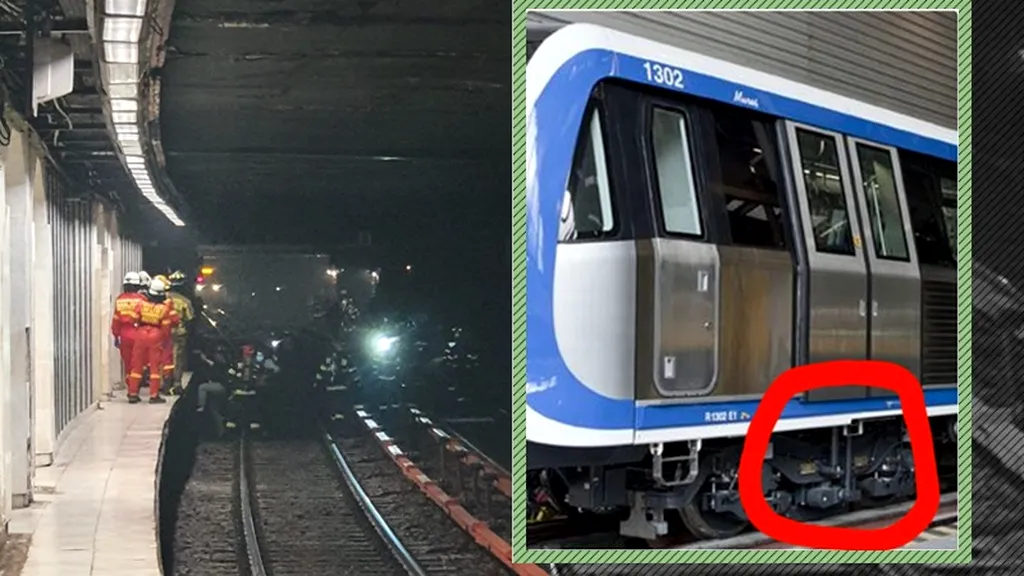 EXCLUSIV | Incidentul de la metrou s-ar fi produs din cauza greutății din vagon. S-ar fi rupt o piesă care stabilizează trenul. „Este grav și foarte periculos”