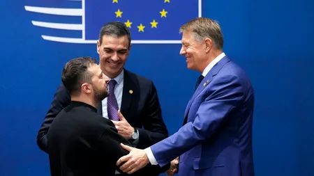 Klaus Iohannis, după întâlnirea cu Zelenski la BRUXELLES: „România a sprijinit puternic Ucraina începând din prima zi a războiului declanșat de Rusia și va continua să ajute atât timp cât va fi nevoie”