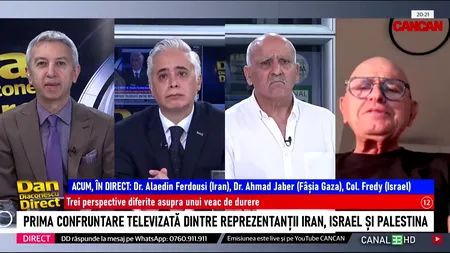 Dr. Ahmad Jaber (Fâșia Gaza): „Singura țară din Orient care are armă atomică este Israel”