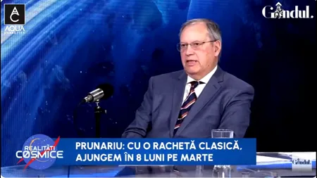 Dumitru Prunariu: „În spațiu are loc o REDUCERE a îmbătrânirii cu cât te apropii mai mult de viteza luminii”