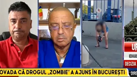 Drogul zombie a ajuns în București. Imagini ȘOCANTE cu o femeie care își pierde echilibrul, cel mai probabil sub influența stupefiantelor