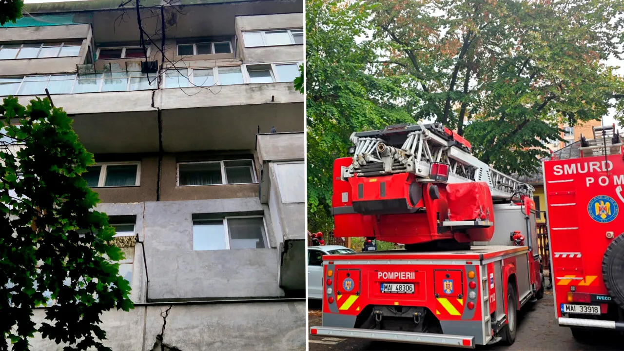Bloc din Capitală evacuat după ce un locatar a sesizat o fisură de la etajul 5 la etajul 8. Salvatorii iau în calcul ca fisura să fi apărut în urma cutremurului de luni/Precizările lui Raed Arafat