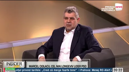 Marcel Ciolacu explică de ce nu a candidat din nou la președinție: „Băsescu a spus că există posibilitatea să nu se recunoască alegerile”