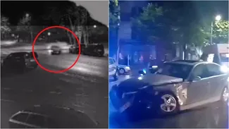 Accident rutier cu victime în Pașcani, după ciocnirea a două autoturisme. Momentul impactului, surprins de camerele de supraveghere