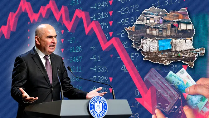 România intră oficial în recesiune tehnică. PIB-ul a scăzut cu 1,9%. Bolojan: Face parte din costul anticipat / Grindeanu: E timpul să oprim acest tăvălug