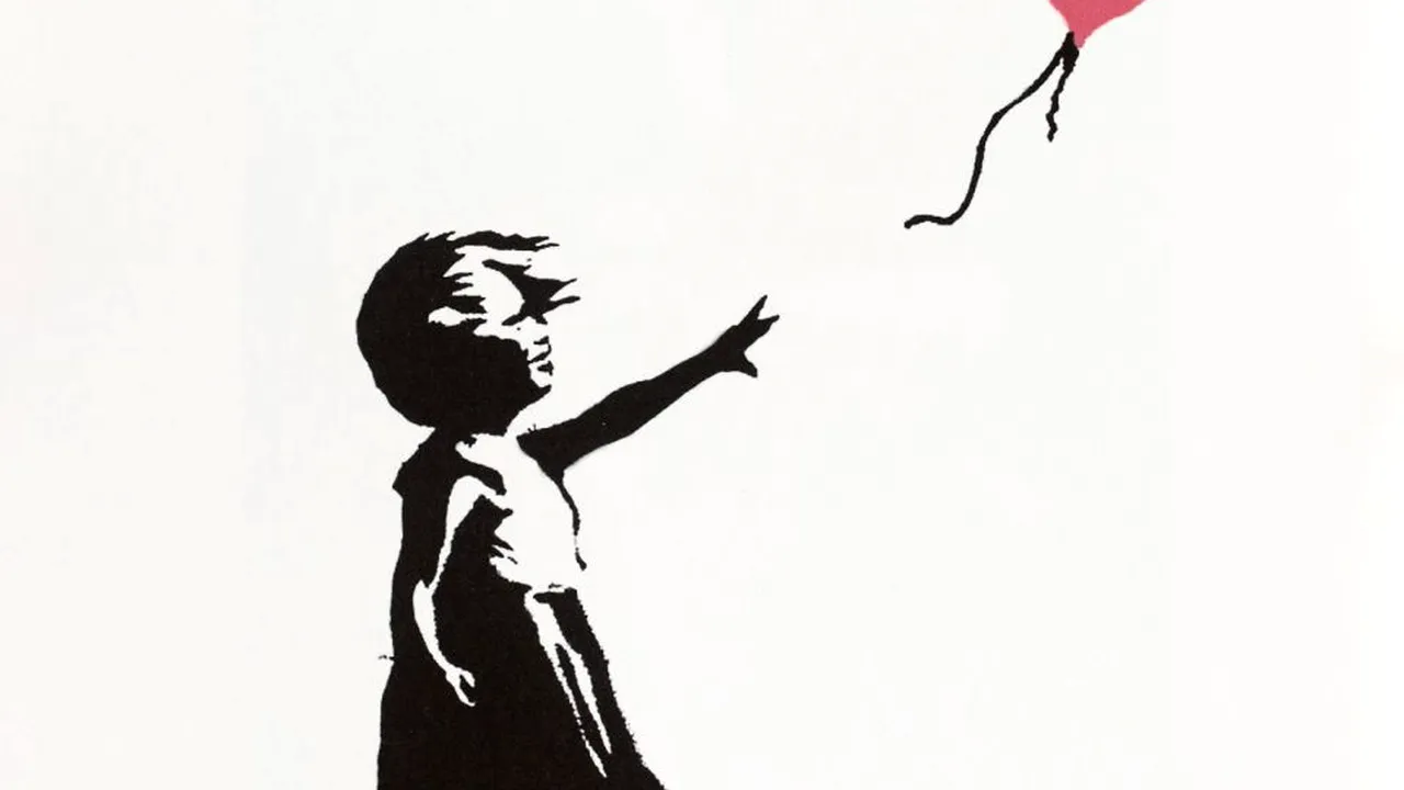 Premieră. Lucrări ale celui mai cunoscut artist stradal din lume vor fi licitate la București. Despre cine este vorba