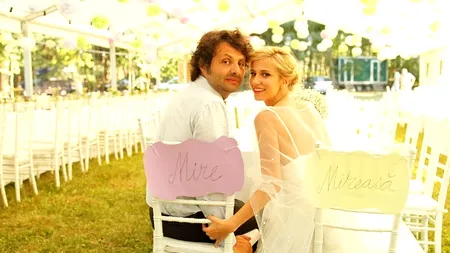 Dana Rogoz s-a căsătorit religios la Palatul Mogoșoaia, sâmbătă. GALERIE FOTO