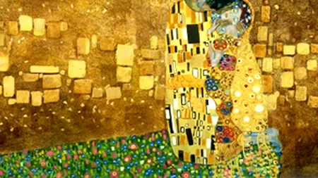 GUSTAV KLIMT omagiat de GOOGLE printr-un logo special