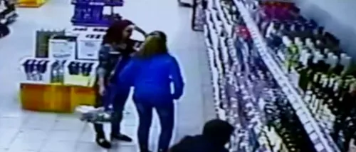 VIDEO. Se aflau la cumpărături când s-a întâmplat asta. Ce au surprins camerele de supraveghere