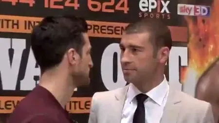 BUTE - FROCH. Cuvinte dure la conferința de presă oficială. VIDEO