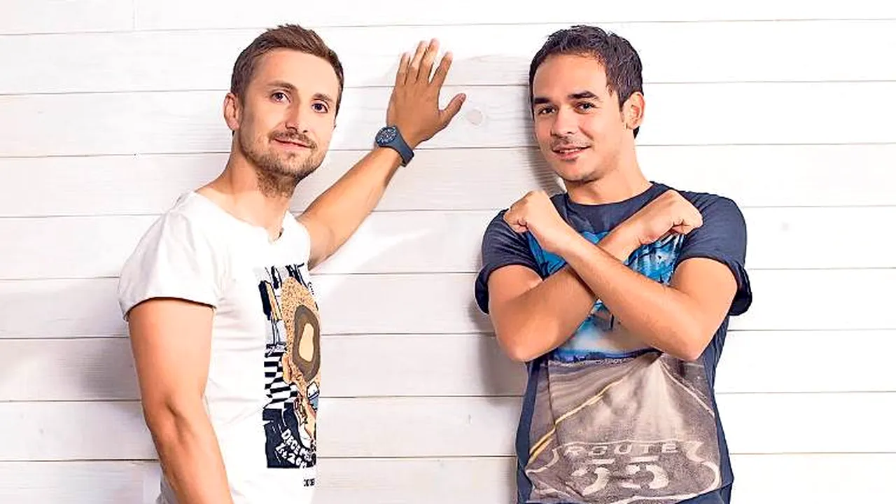 Răzvan și Dani. Toată lumea se întreabă ce e cu ei: s-au îmbrăcat în rochii