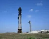 Momentul exploziei unei rachete Starship în timpul unor teste. Space X: Starship „a suferit o ANOMALIE majoră”