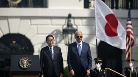 Biden salută parteneriatul ”INDESTRUCTIBIL” dintre SUA și Japonia și vrea menținerea echilibrului strategic în zona Indo-Pacifică