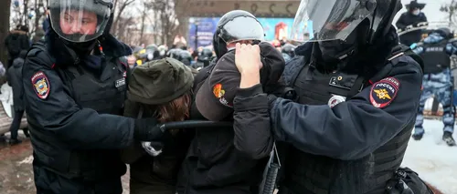 Mii de persoane au fost arestate în timpul protestelor pro-Navalnîi din Rusia. LIVE UPDATE | VIDEO
